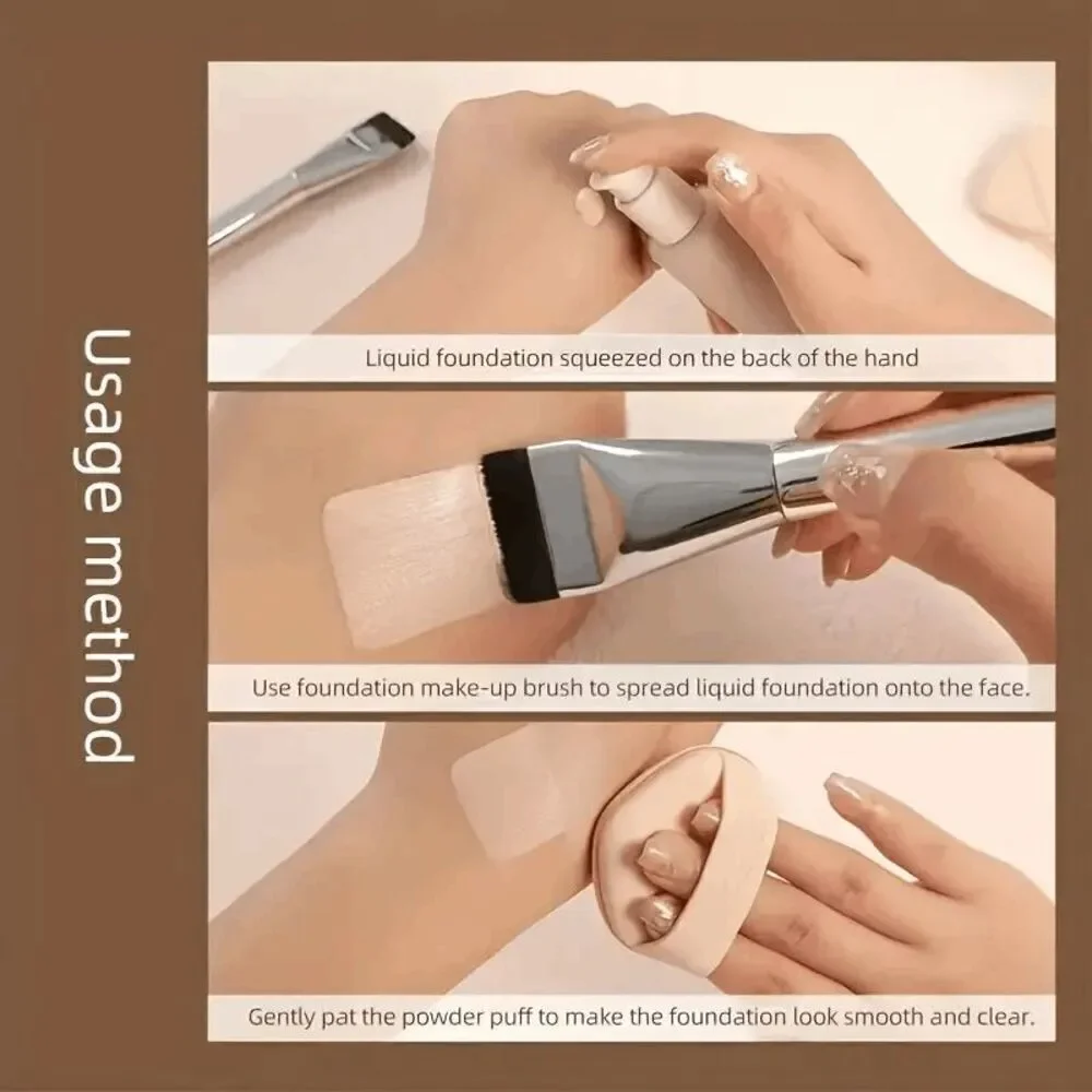 Foundation Makeup Flat Brush